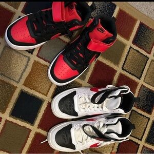 Nike Sneakers in Red & Black, and Jordan 1 OG Bundle
